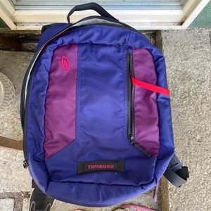 Timbuk2 small laptop backpack. Like New. Straps and zippers work perfectly.